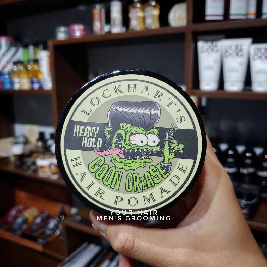 Pomade tạo kiểu Lockhart's Lemon Goon Grease - 114 gram | Gốc dầu