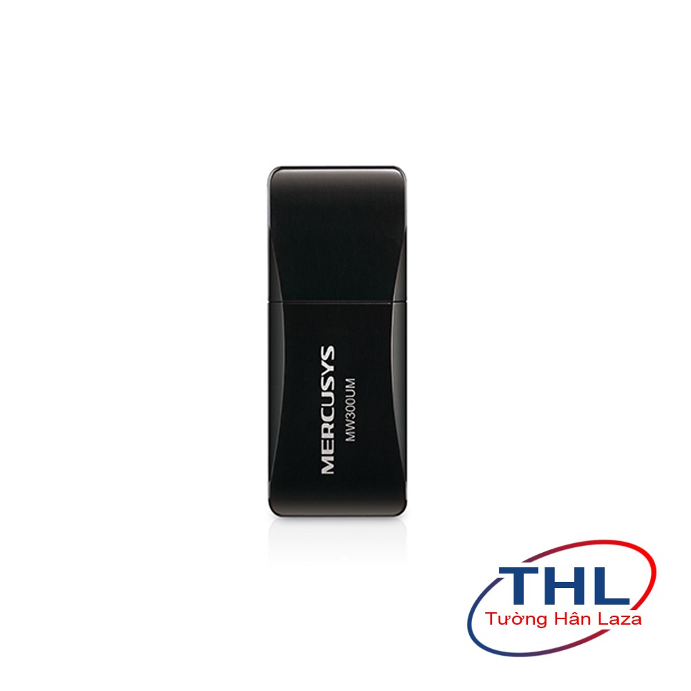 USB Thu Sóng Wifi Mercusys MW300UM Chuẩn N 300Mbps - Hàng chính hãng