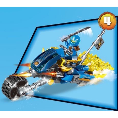 4in1 Lắp Ráp Xếp Hình Siêu Xe, Linh Thú, Trực Thăng, Tàu Bay. Lego Mô Hình Xây Dựng Thông Minh