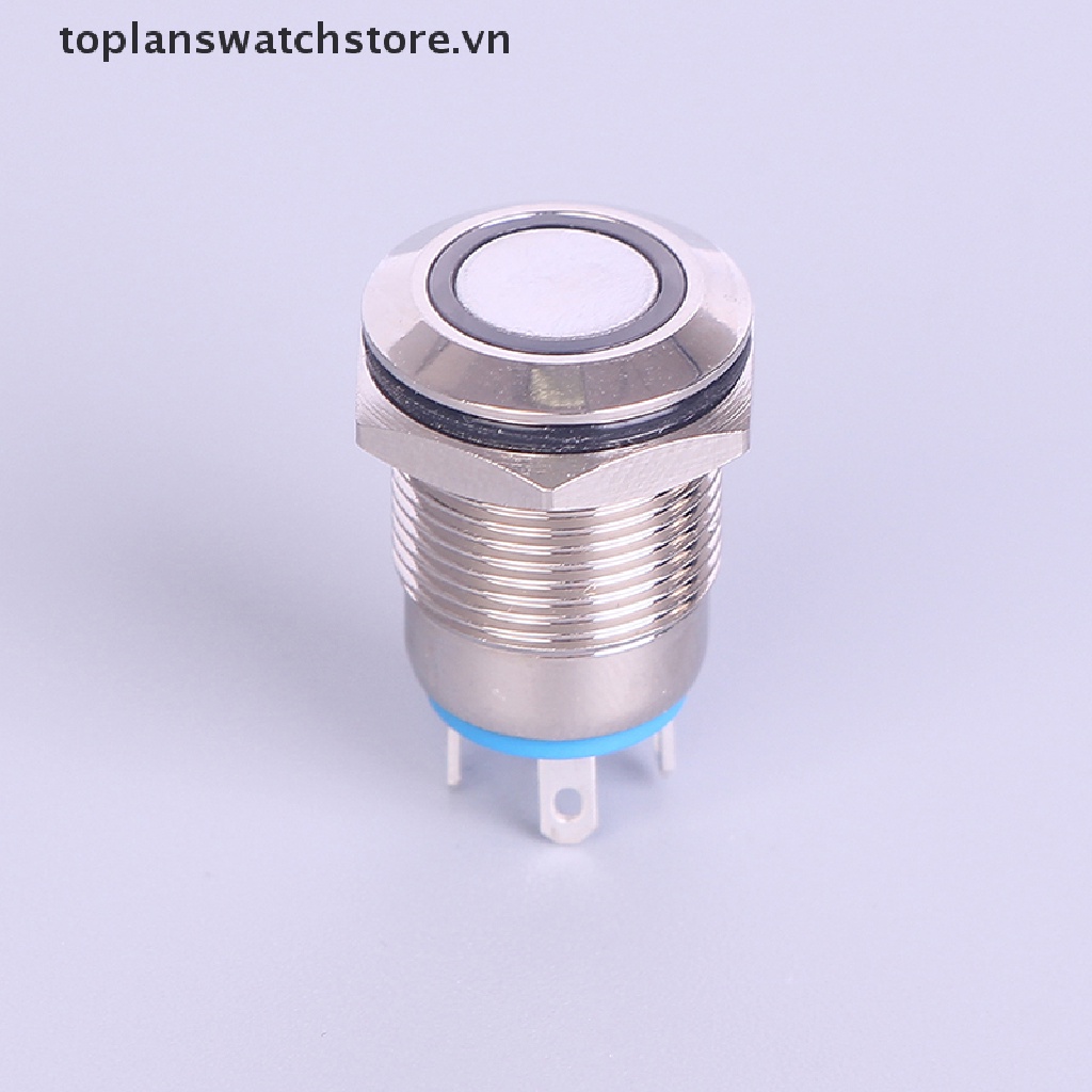 Vòng công tắc đèn LED bằng kim loại 12mm