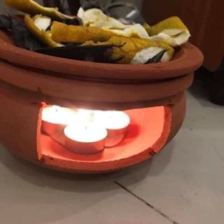 Bếp đốt bồ kết