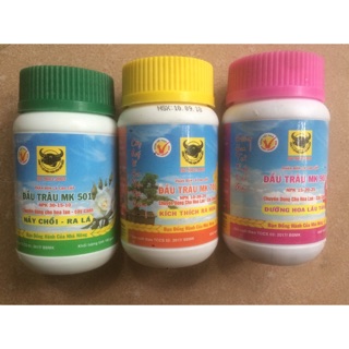 Combo 3 lọ đầu trâu bón lan