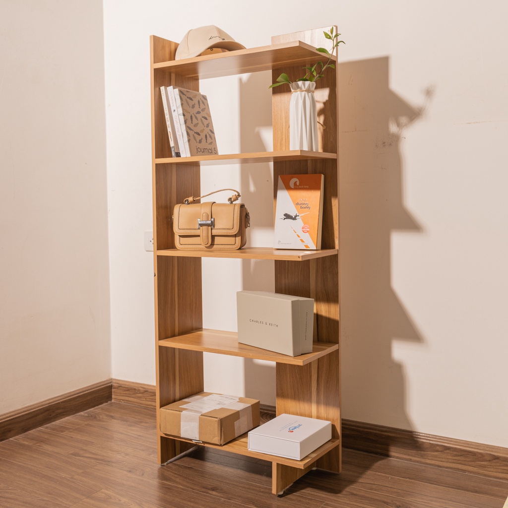 Kệ góc tường xinh xắn, phong cách và màu sắc hiện đại, chất gỗ MDF lõi đặc tốt nhất 2022, dễ dàng lắp ráp