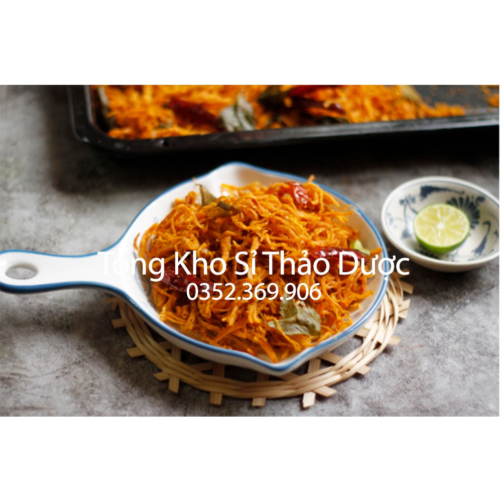 Khô gà lá chanh xé cay 300g (Đồ ăn vặt thơm ngon loại 1)