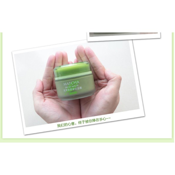 Mặt Nạ Bùn Laikou Matcha Mud Mask 5 Tác Dụng