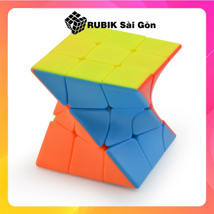 Rubik Biến Thể Twist Torcido 3x3 Cube Rubic Xoắn Lượn Stickerless Đồ Chơi Thông Minh Cho Bé