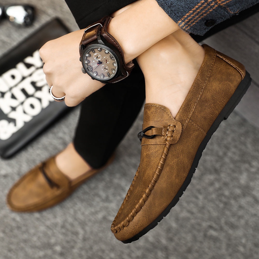 Giày Da polo Phong Cách Doanh Nhân Hàn Quốc 2022