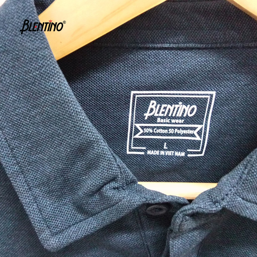 Áo Thun Nam Polo BLENTINO Tay Ngắn Có Cổ Vải Cotton Da Cá Mịn Màng, Thấm Hút Mồ Hôi BL-PL18 | BigBuy360 - bigbuy360.vn