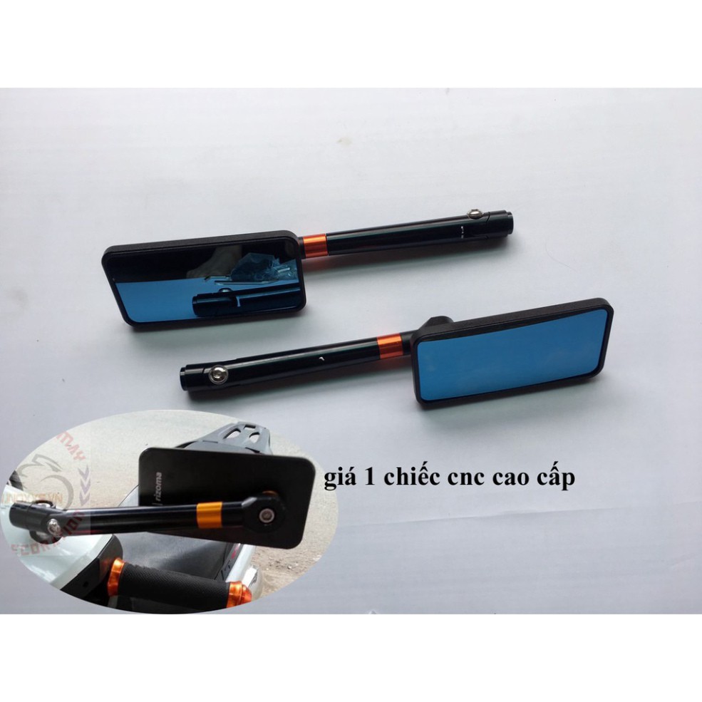 Gương  Iphone CNC  cực chất lắp mọi loại xe máy