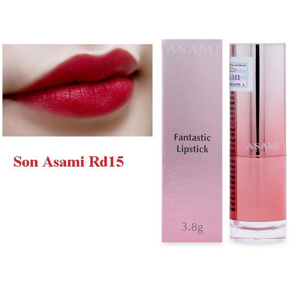 <Xả Lỗ>Son lì Asami Fantastic Lipstick (Asami Hồng) 3,8g | BigBuy360 - bigbuy360.vn