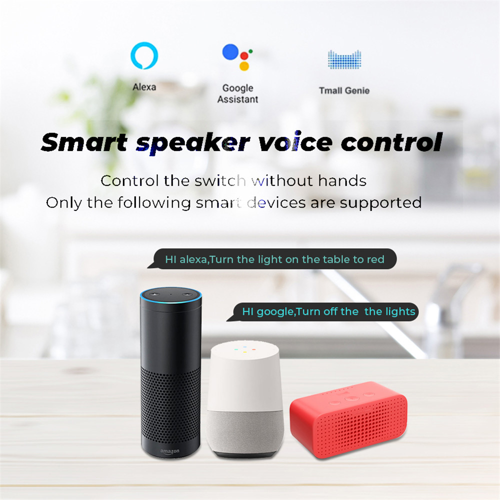 Bộ Ổ Cắm Thông Minh Điều Khiển Bằng Giọng Nói Cho Google Home