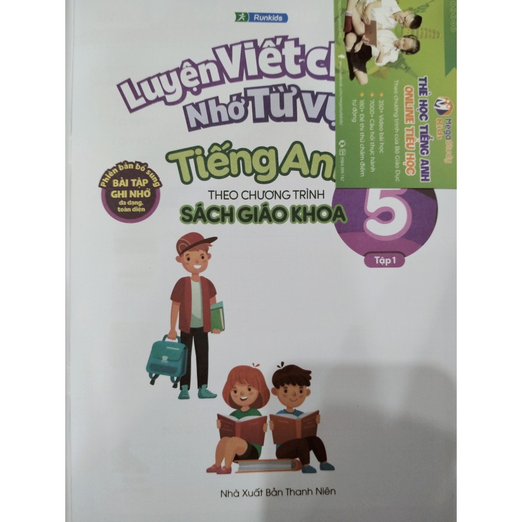 Sách - Luyện viết chữ nhớ từ vựng tiếng anh theo chương trình sách giáo khoa lớp 5 tập 1