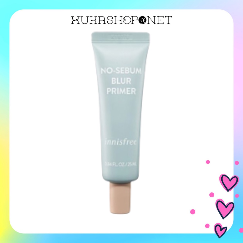 Kem lót kiềm dầu Innisfree No Sebum Blur Primer 25ml (Mẫu mới 2022)