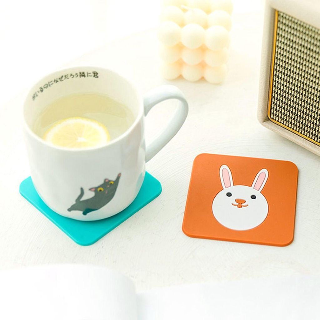 IVORY Thảm Lót Bàn Ăn Chịu Nhiệt Chống Trượt Hình Thú Dễ Thương Cho Trẻ Em Và Người Lớn