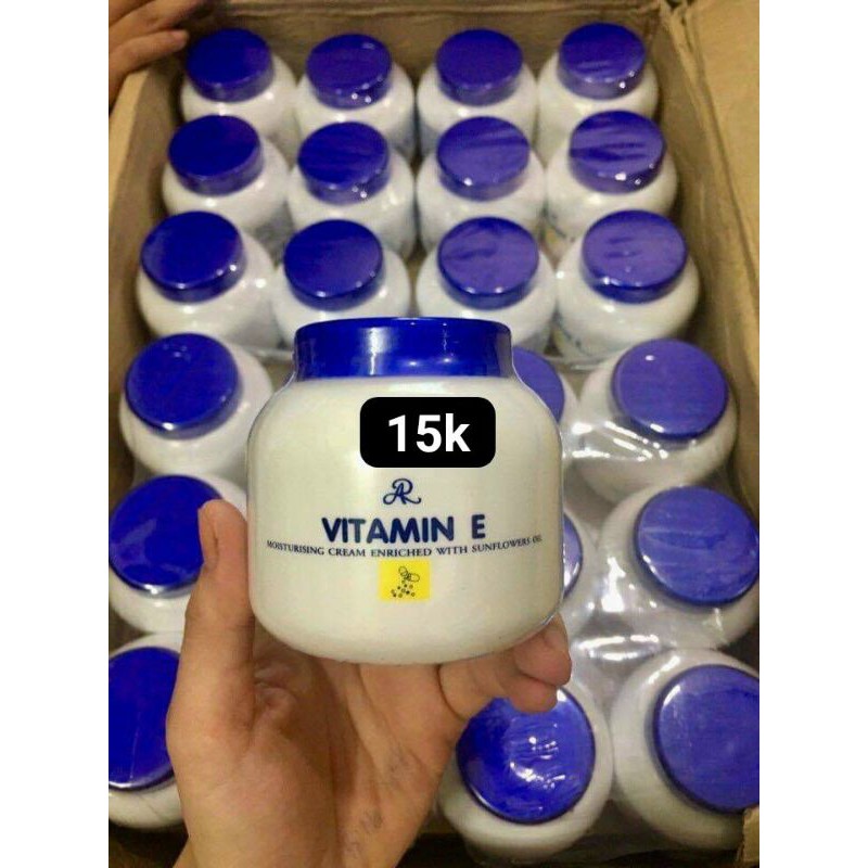 Kem dưỡg vitamin E