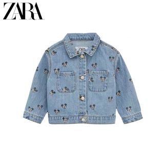 Áo khoác jean Mickey Zara