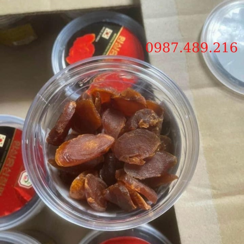 Hồng Sâm Thái Lát Tẩm Mật Ong NongHyup 200g Hàn Quốc Cao Cấp