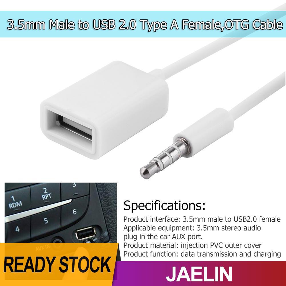 Cáp Chuyển Đổi Jack 3.5mm Sang Cổng Usb 2.0 Type A Cái