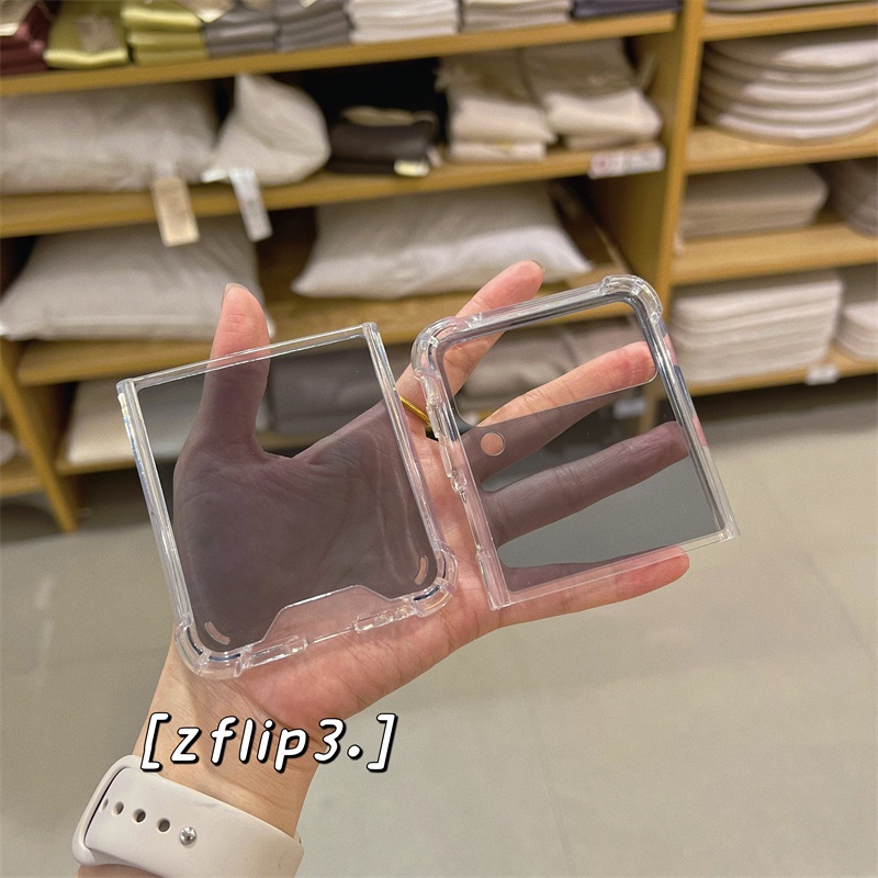 Ốp Điện Thoại TPU Mềm Trong Suốt Chống Sốc Chống Rơi Cho Samsung Galaxy Z Flip 3 5G Z Flip 3 Flip 3 Flip 3 Z3