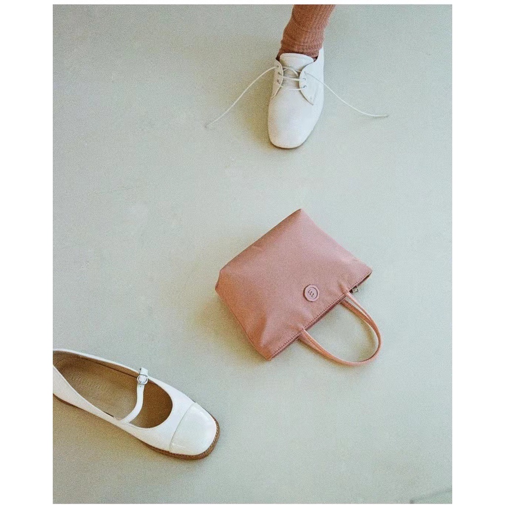 Túi Tote Vải Canvas mini Phong Cách Hàn Quốc Dễ Phối Đồ