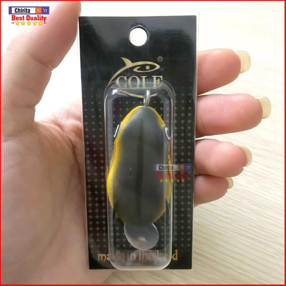 Mồi Giả Nhái Câu Cá Lóc Cole Thái Lan - Lưỡi Câu Cá Cực Bén