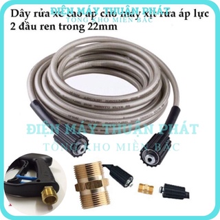 Dây máy rửa xe cao áp ống bơm vòi nước xịt rửa xe máy ô tô áp lực cao đa năng tiện dụng giá rẻ