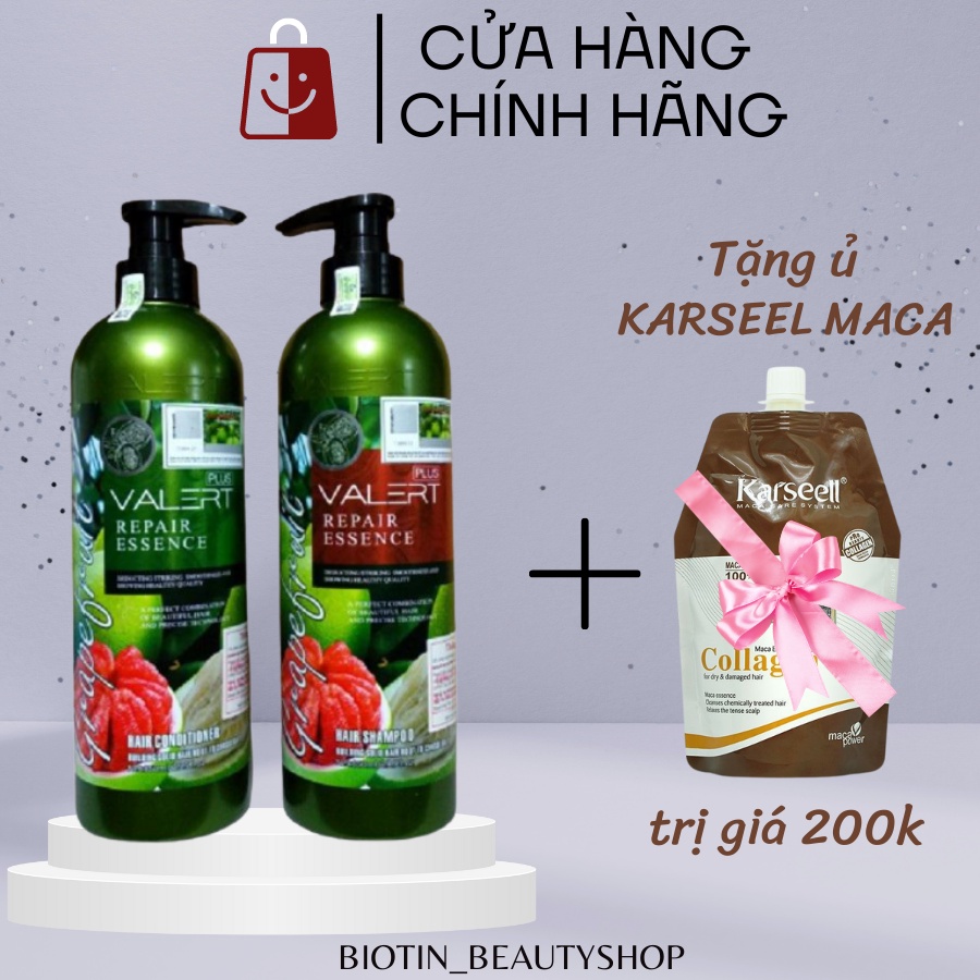 Combo Gội Xả Chăm Sóc Tóc GRAPEFRUIT 850ml (tặng ủ Karseel)