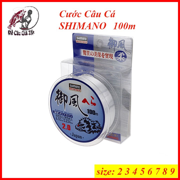 [Rẻ Vô Địch] Cước Câu Cá Shimano Cước Tàng Hình 100m