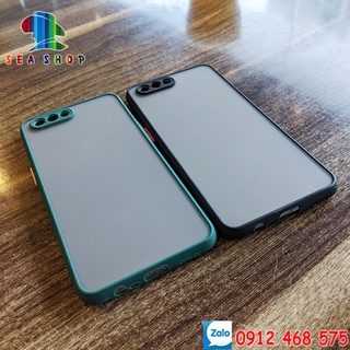 Ốp lưng oppo a3s viền dẻo chống sốc - ốp lưng oppo a3s thời trang - mặt lưng nhám - kính cường lực 9d