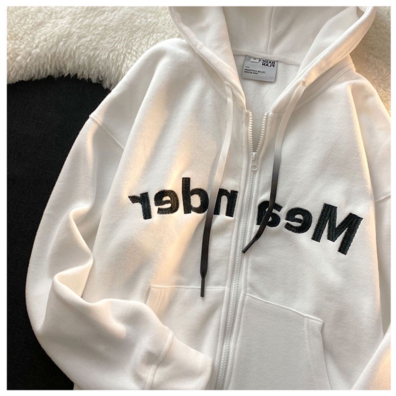 SUXI Áo Khoác Hoodie Hoạ Tiết In Chữ Thiết Kế Thời Trang Mùa Thu Sành Điệu Dành Cho Nữ