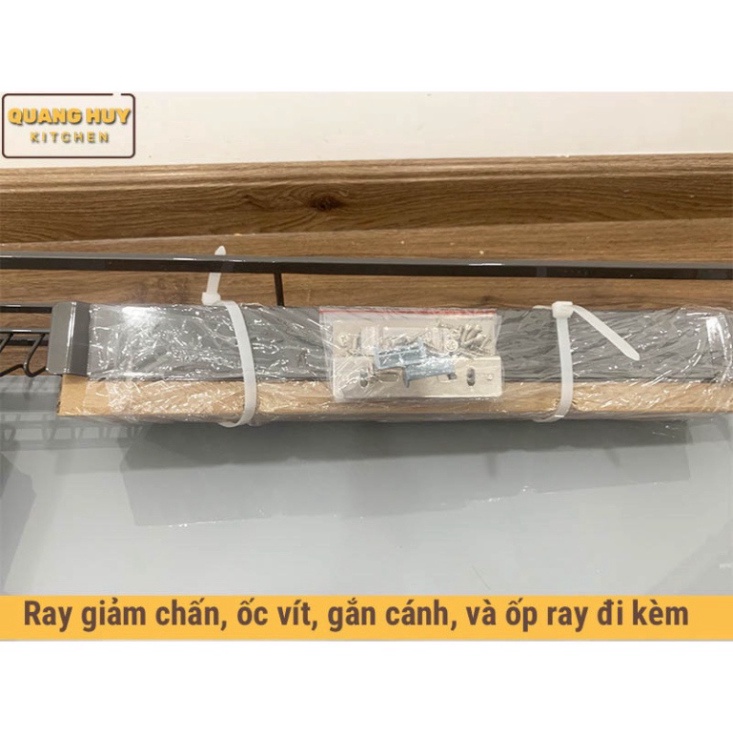 Kệ chén bát tủ bếp dưới inox xám Titan 2023 sơn Nano 2k bảo hành 10 năm không han gỉ nhập khẩu Grob