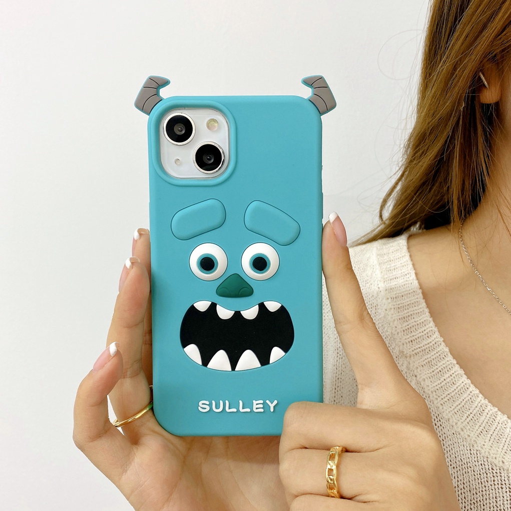 Ốp Điện Thoại Silicon Họa Tiết Monster university 3D Dành Cho Iphone 13 pro max 12 pro max 11 pro max xs max xr x xs 6 6s 7 8 plus