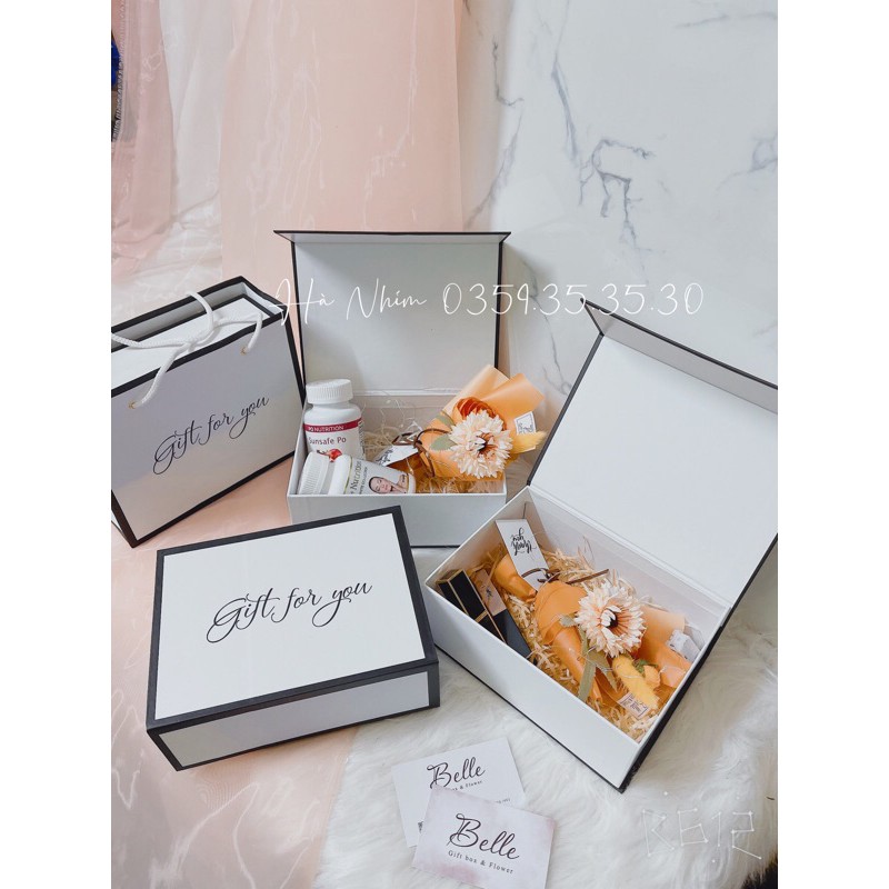 Set túi hộp đựng quà tặng, combo hoa quà tặng, hộp quà đẹp | BigBuy360 - bigbuy360.vn