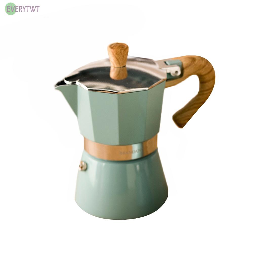 [MUMU] Bình pha cà phê Espresso Moka bằng nhôm 150/ 300ml tiện lợi