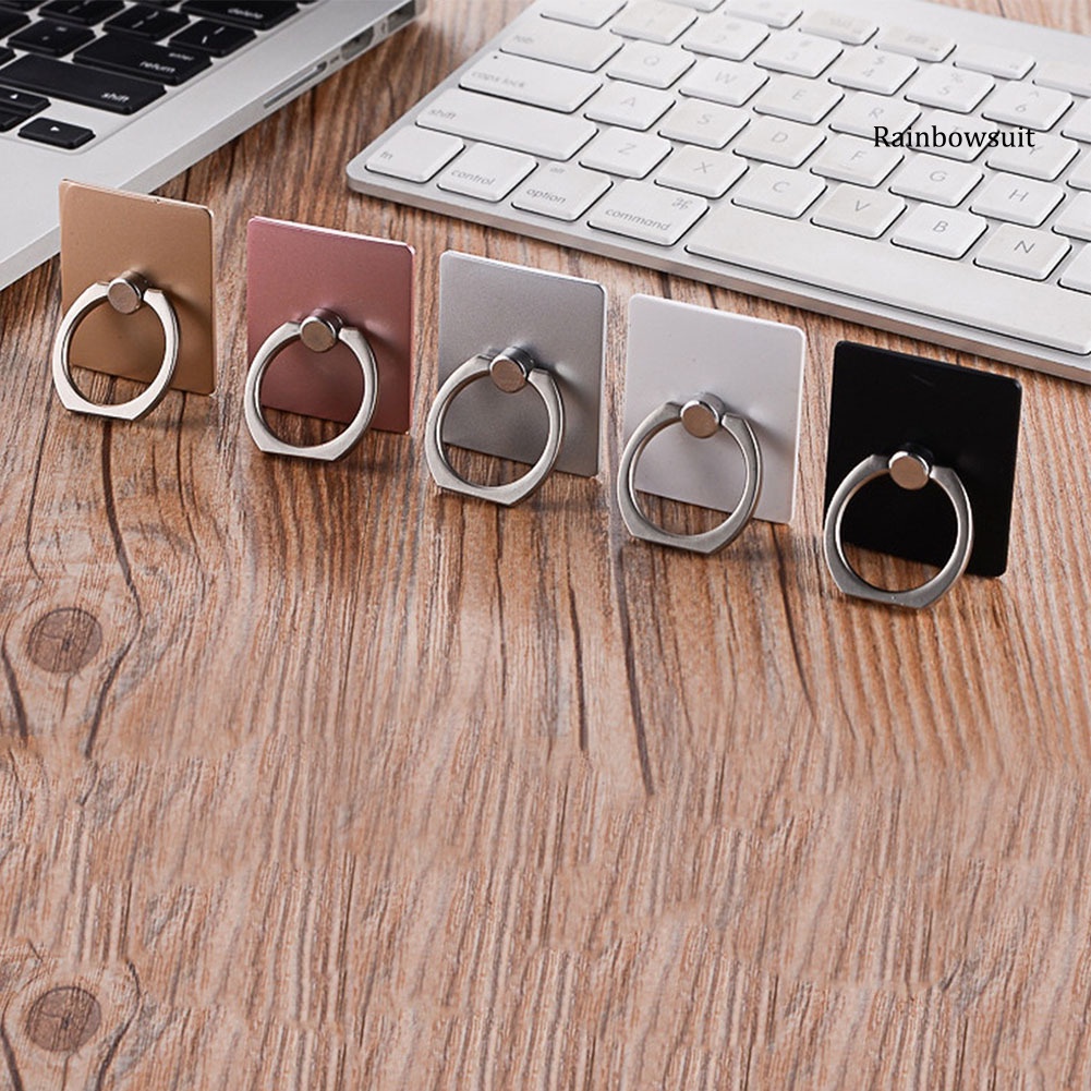 RB- 5/10Pcs Universal Smartphone Stand 360 Degree Rotatable Phone Ring Holder Rack