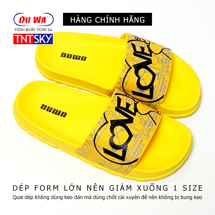 Dép quai ngang nam, nữ siêu nhẹ DUWA - Hàng chính hãng – VÀNG SH9033