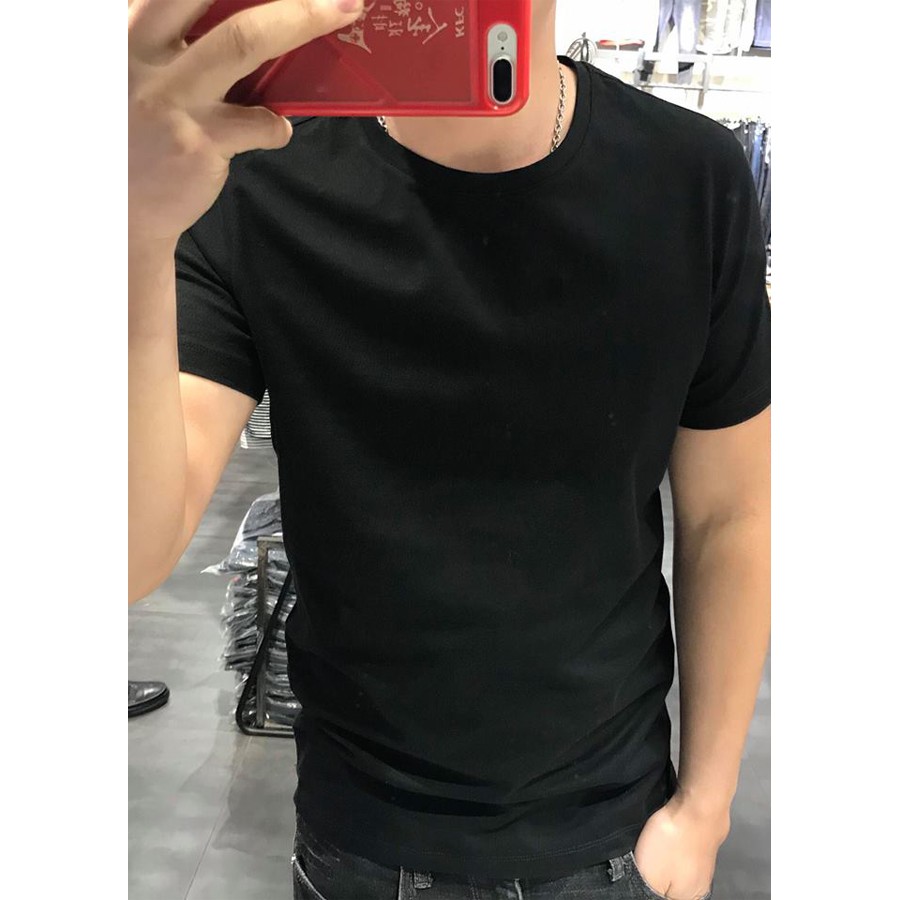 Áo Cộc Tay Nam Ngắn Tay Chất Cotton Mát Lạnh Thông Hơi Phong Cách Áo Phông Nam Áo Thun Nam Áo Nam