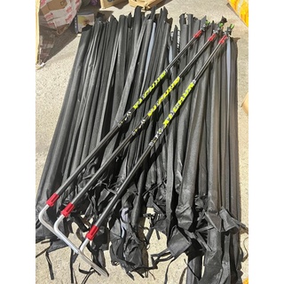 Thanh đỡ gác cần câu dài 2m1 cacbon cao cấp chuyên phục vụ câu đài.chống gió chống rung cần