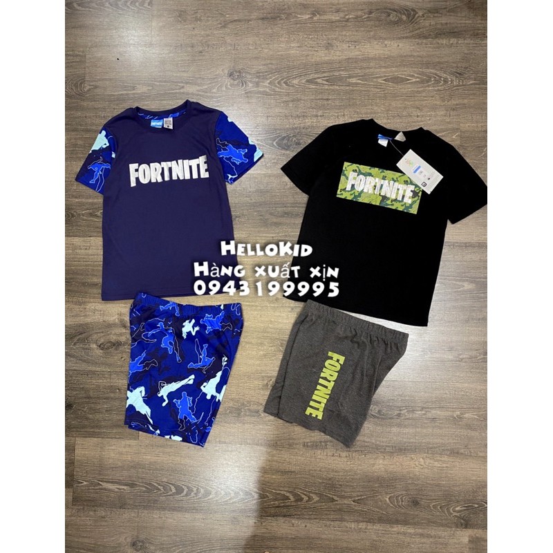 bộ cotton fortnite cộc