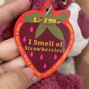 [NEW] Gấu dâu Losto Toy story nhồi bông thơm mùi dâu Disney Hongkong