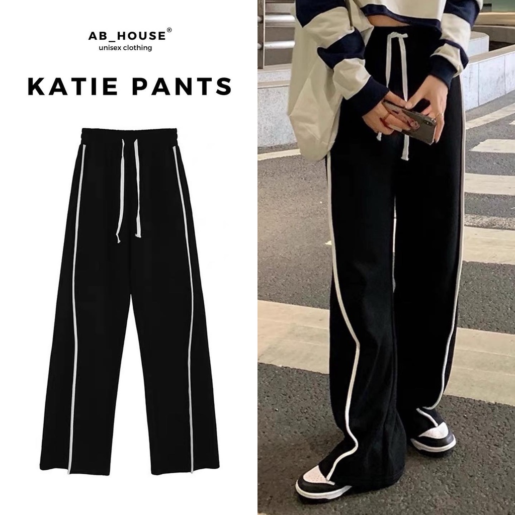 AB HOUSE - Quần suông KATIE PANTS  ống rộng nam nữ