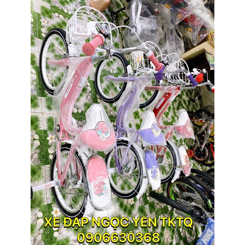 XE ĐẠP TRẺ EM XAMING 16IN - 18IN 2 SƯỜN XM03 CAO CẤP MẪU MỚI