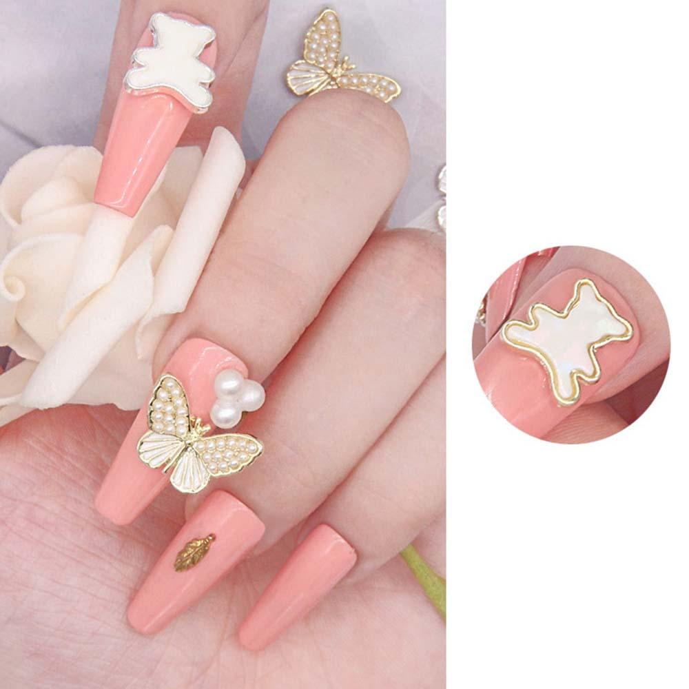 Phụ Kiện Trang Trí Móng Tay 3D Hình Gấu Xinh Xắn