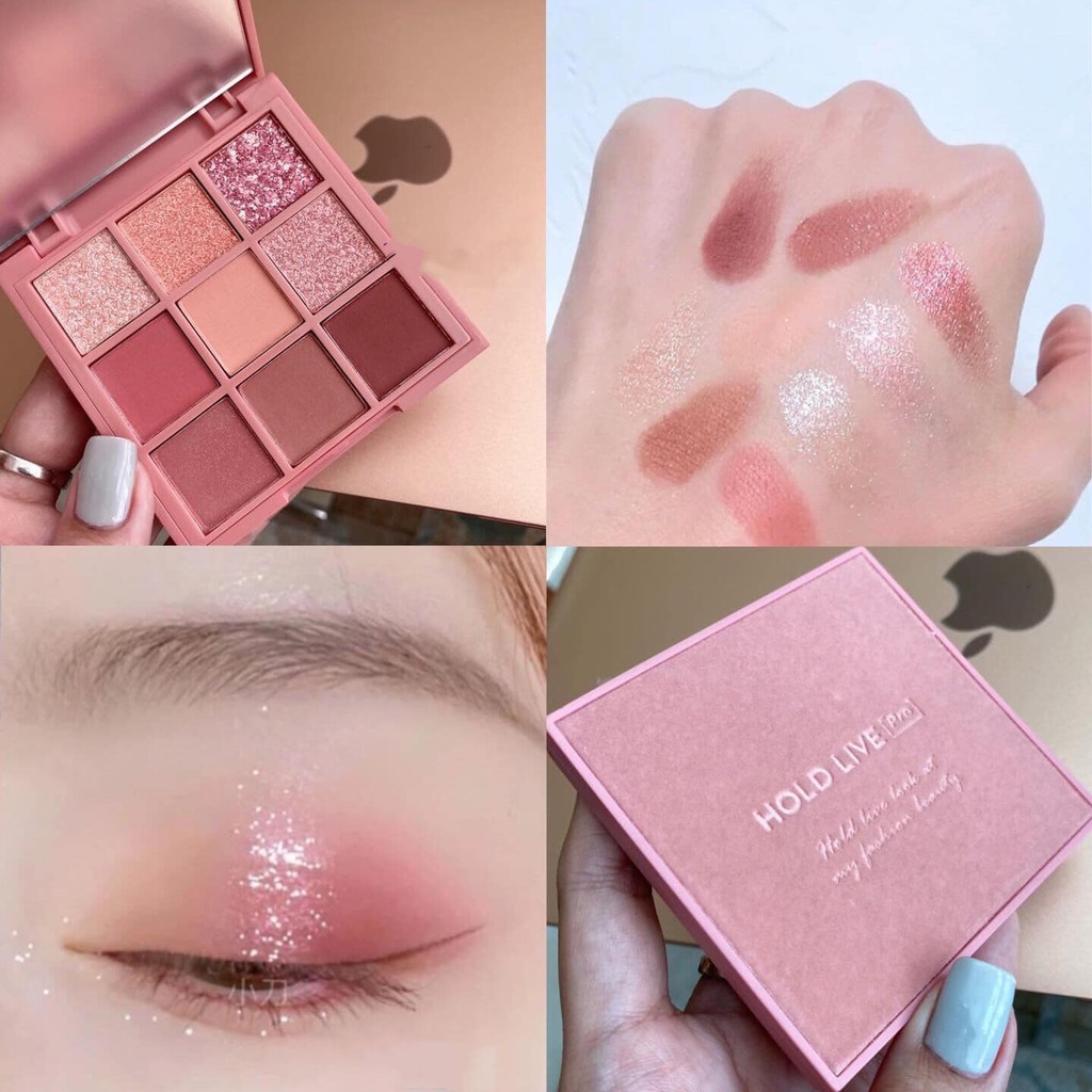 Bảng mắt HOLDLIVE - Red Velvet Honey Eyeshadow 9 ô