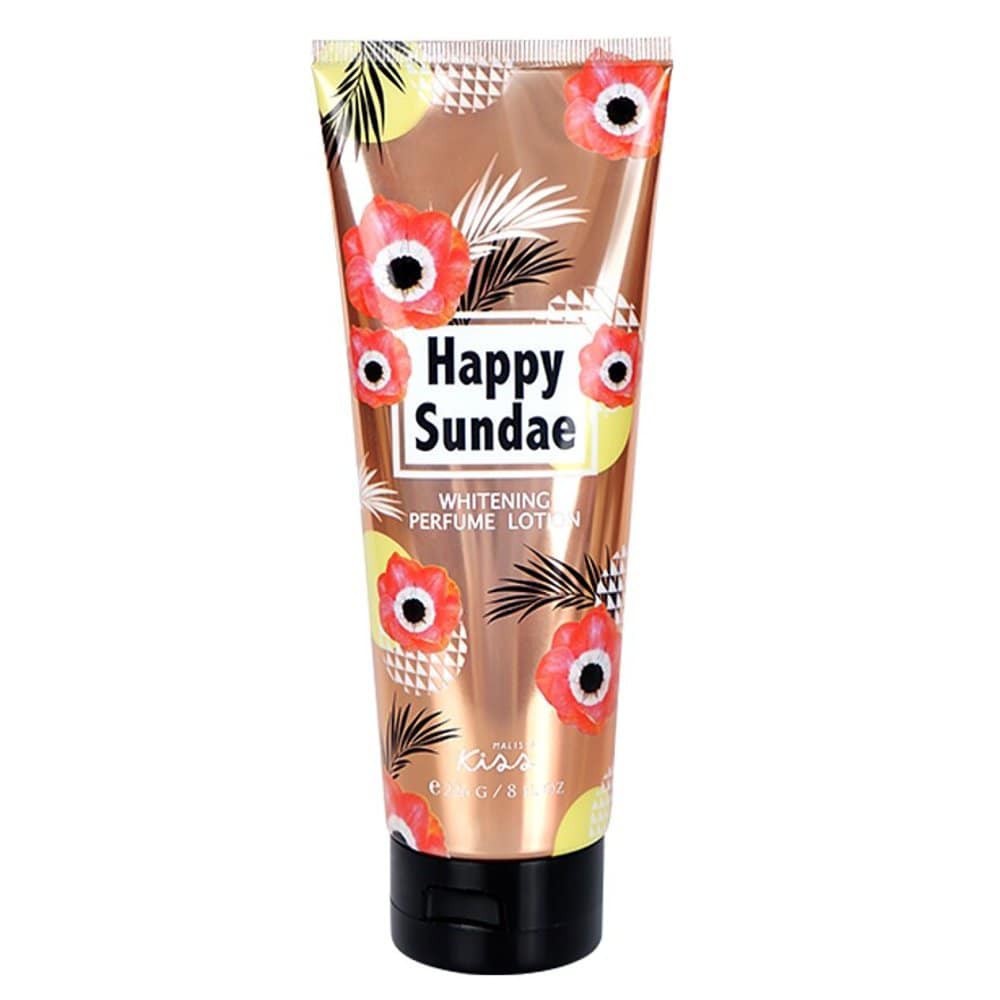 Sữa Dưỡng Thể Malissa Kiss Happy Sundae Dưỡng Trắng Làn Da Toàn Thân Với Hương Nước Hoa 226g