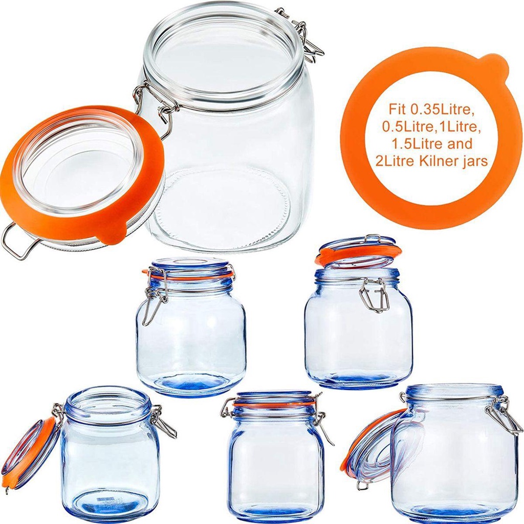 Vòng Đệm Silicone Thay Thế Cho Hũ Mason Jar