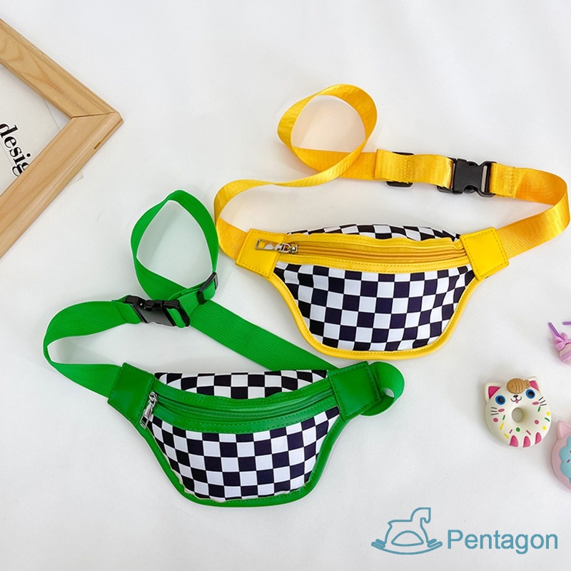 Túi Đeo Chéo Ngực Có Khóa Kéo Thời Trang Hàn Quốc Cho Bé Trai