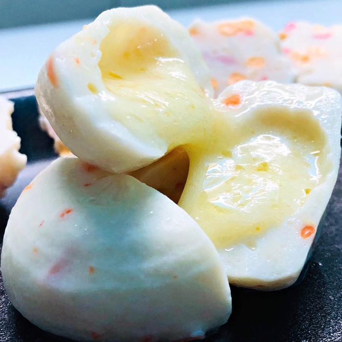 Bánh Bao Hải Sản Cá Viên Nhân Phô Mai Mozzarella Viên Thả Lẩu Malaysia CB