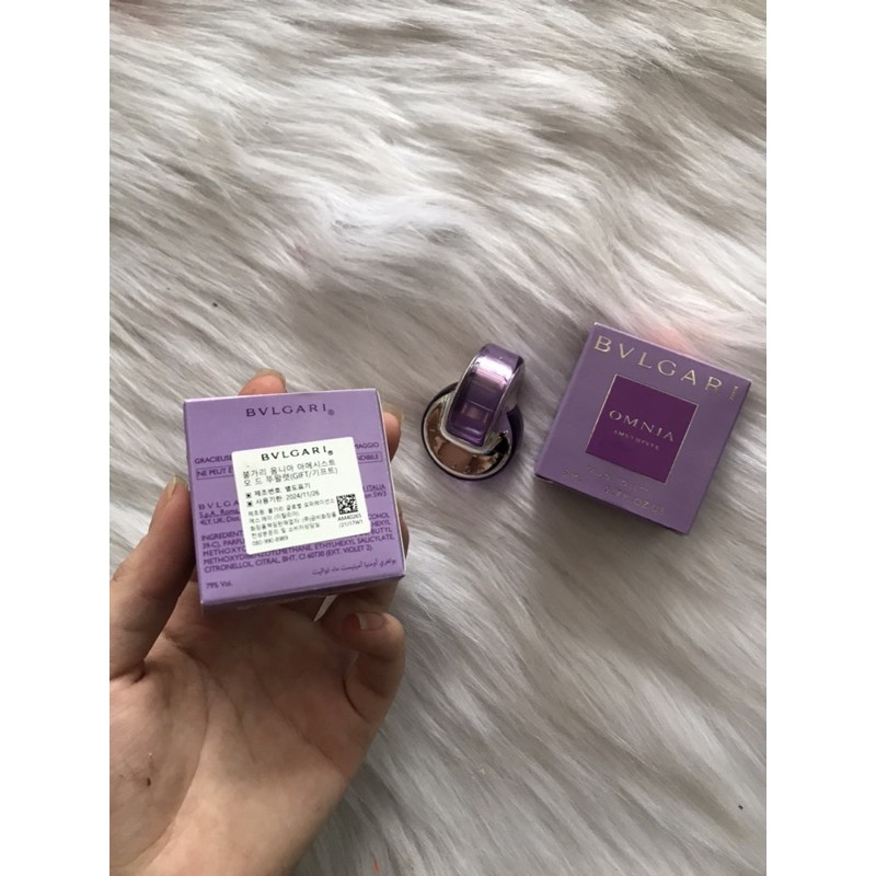 Nước hoa mini Bvlgari Omnia Amethyste EDT 5ml