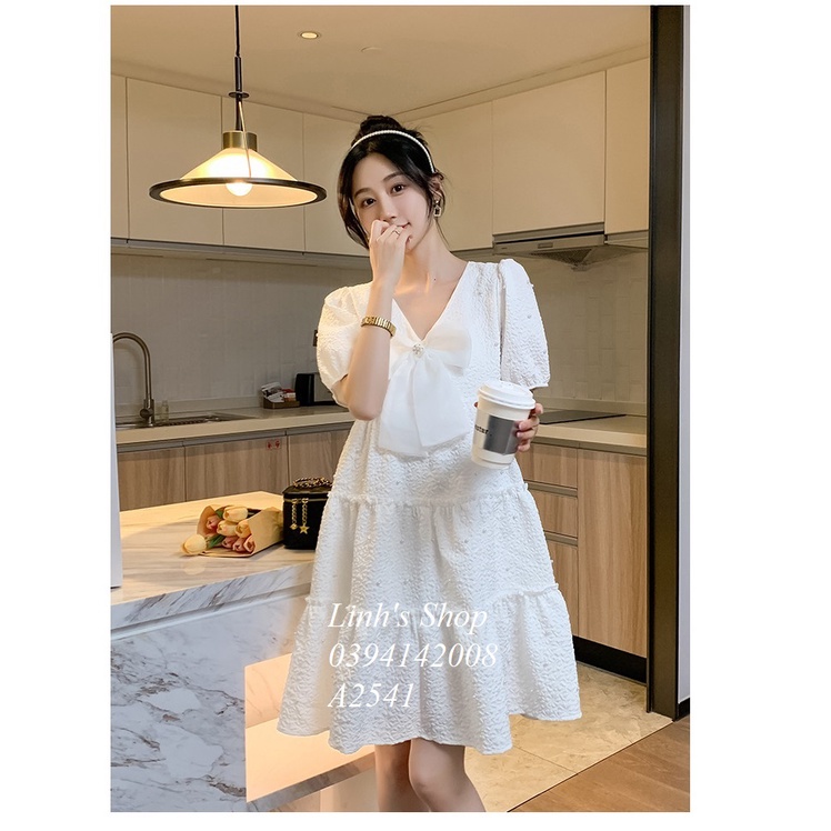Váy Đầm Bầu Xinh Dự Tiệc A2541